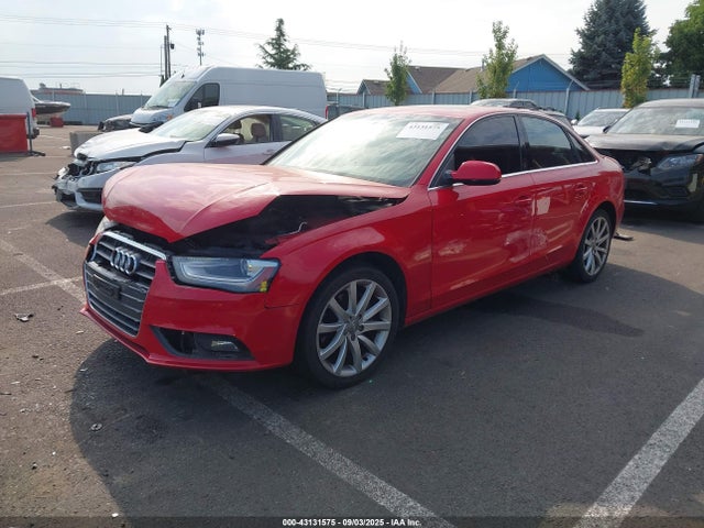 2013 AUDI A4 WAUEFAFL0DA155415 Photo 1