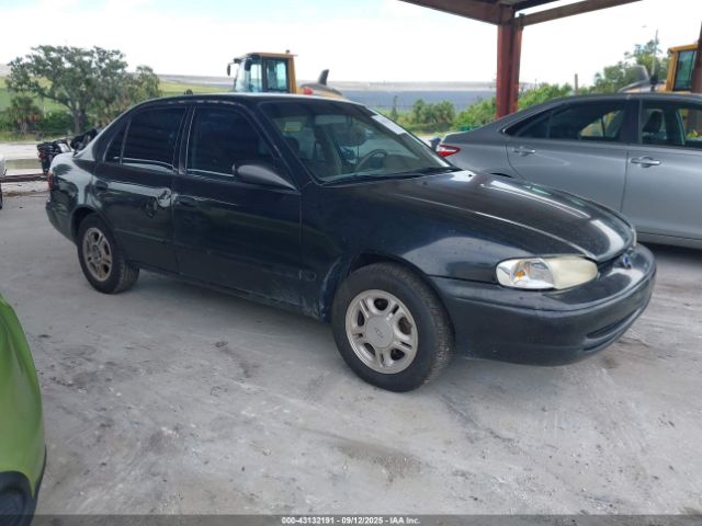 2000 CHEVROLET PRIZM 1Y1SK5281YZ404950