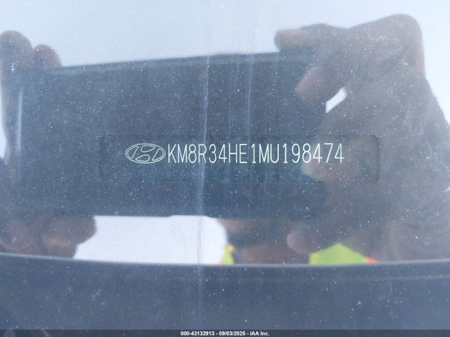 KM8R34HE1MU198474 Hyundai gdi lambda ii