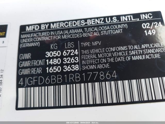 2024 MERCEDES-BENZ AMG GLE 53 COUPE 4JGFD6BB1RB177864 Photo 8