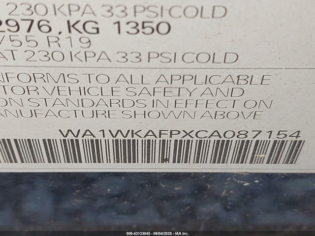2012 AUDI Q5 WA1WKAFPXCA087154 Photo 8