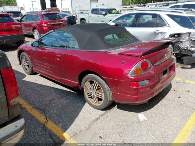 2003 MITSUBISHI ECLIPSE SPYDER 4A3AE75HX3E171954 Photo 2