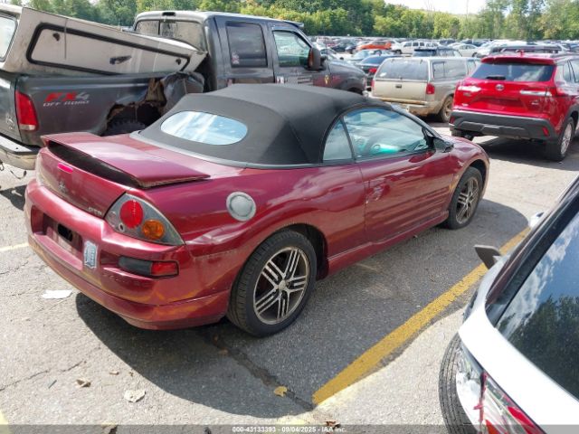 2003 MITSUBISHI ECLIPSE SPYDER 4A3AE75HX3E171954 Photo 3