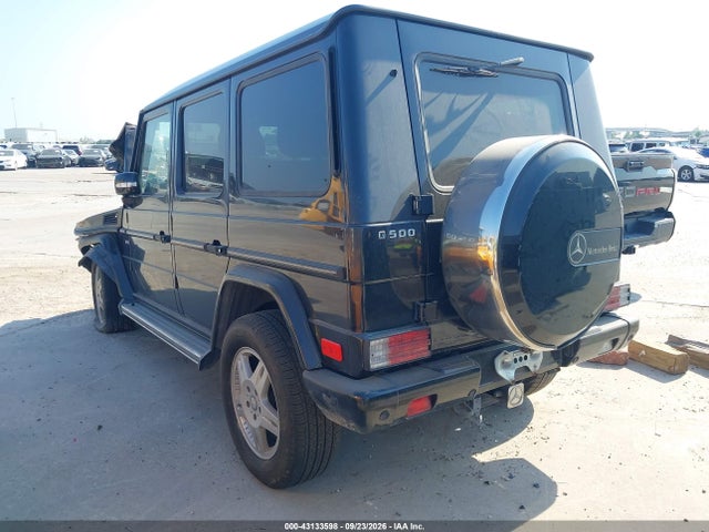 43133598 :رقم المزاد ، WDCYR49E93X141945 vin ، 2003 Mercedes-benz G 500 مزاد بيع