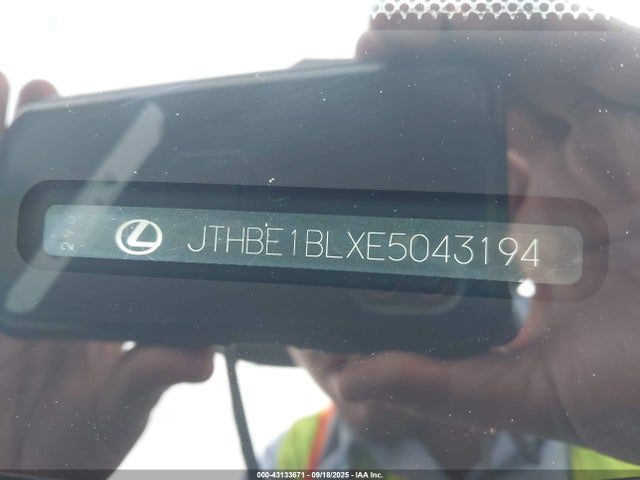 Lexus 2gr-fse 2014 JTHBE1BLXE5043194 Image 9