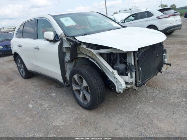 2016 ACURA MDX 5FRYD4H25GB017584 Photo 0