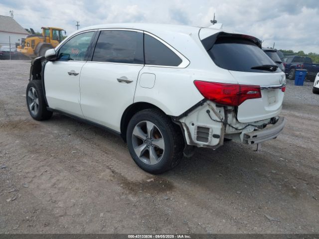 2016 ACURA MDX 5FRYD4H25GB017584 Photo 2