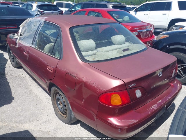1999 Toyota Corolla Le მანქანა იყიდება აუქციონზე, vin: 1NXBR12E3XZ198407, აუქციონის ნომერი: 43134702