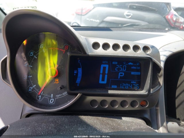 43135649 :رقم المزاد ، 1G1JC5SH8C4114653 vin ، 2012 Chevrolet Sonic 2lt مزاد بيع