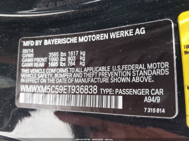 2014 MINI HARDTOP WMWXM5C59ET936838 Photo 8