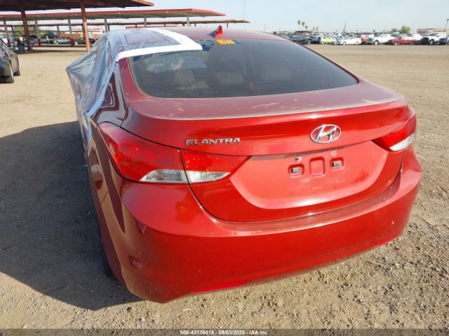 2012 HYUNDAI ELANTRA KMHDH4AE1CU279298 Photo 2