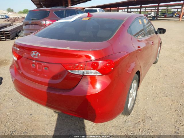 2012 HYUNDAI ELANTRA KMHDH4AE1CU279298 Photo 3