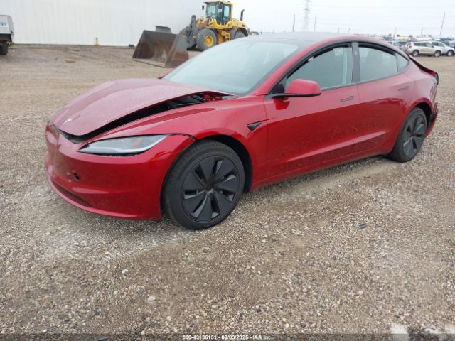 2025 TESLA MODEL 3 5YJ3E1EA3SF007485 Photo 1