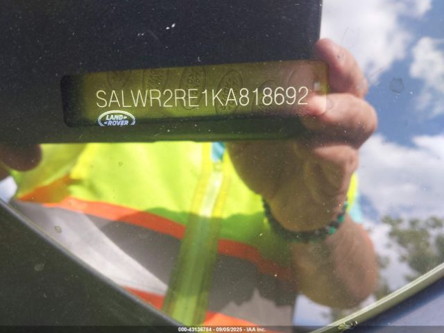2019 LAND ROVER RANGE ROVER SPORT SALWR2RE1KA818692 Photo 8
