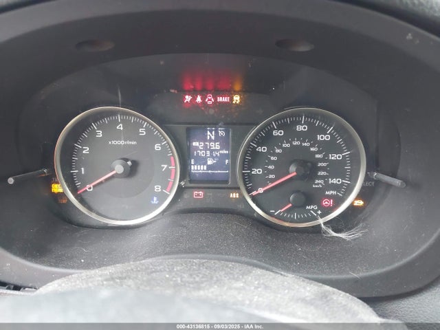 JF2GPADC9F8261319 Subaru 2.0l naturally aapirated