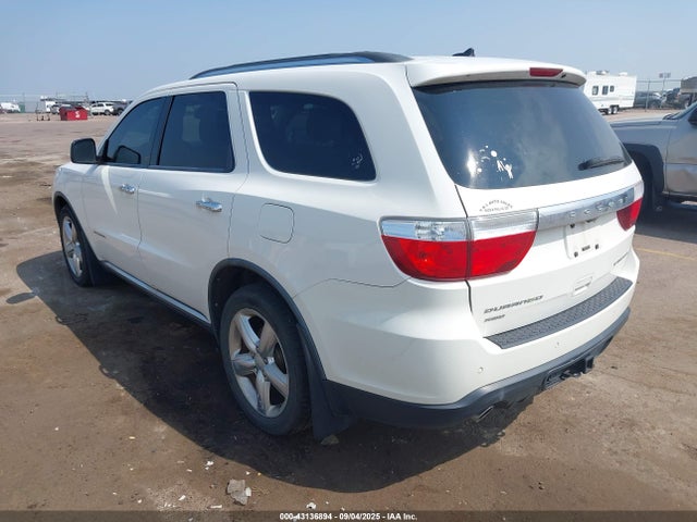 43136894 :رقم المزاد ، 1D4SE5GT4BC595172 vin ، 2011 Dodge Durango Citadel مزاد بيع
