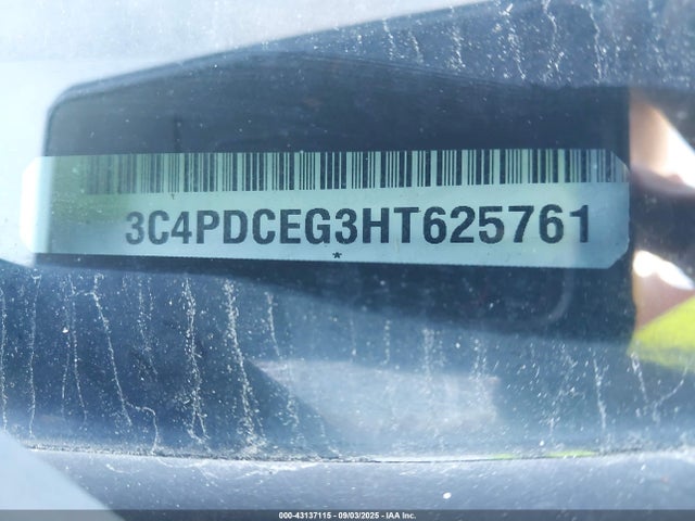 3C4PDCEG3HT625761 Dodge 2017