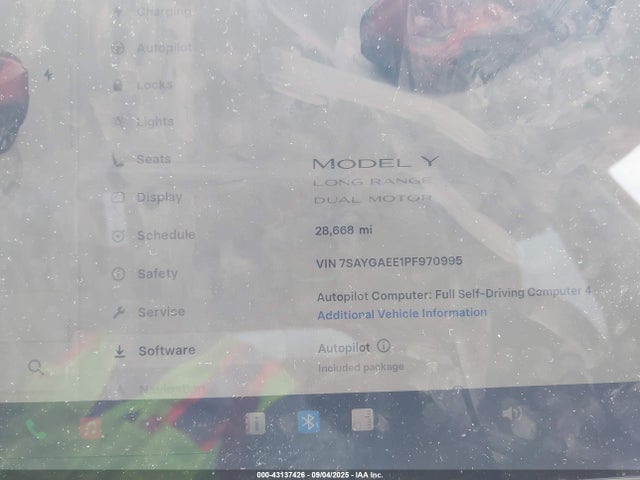 2023 TESLA MODEL Y 7SAYGAEE1PF970995 Photo 6