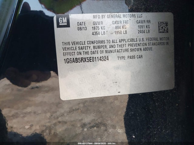 2014 CADILLAC ATS 1G6AB5RX5E0114324 Photo 8