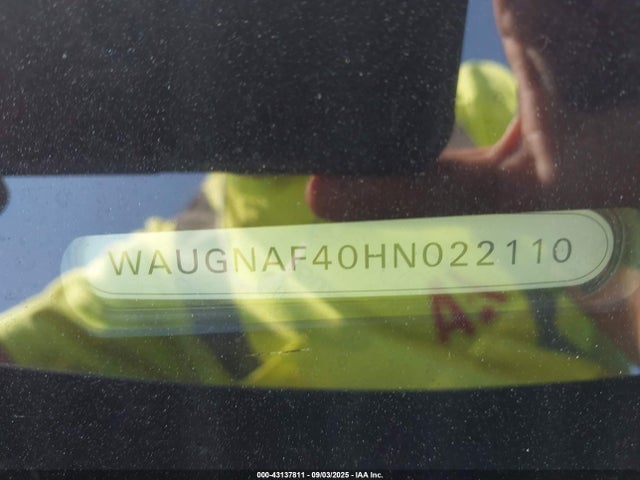 2017 AUDI A4 WAUGNAF40HN022110 Photo 8