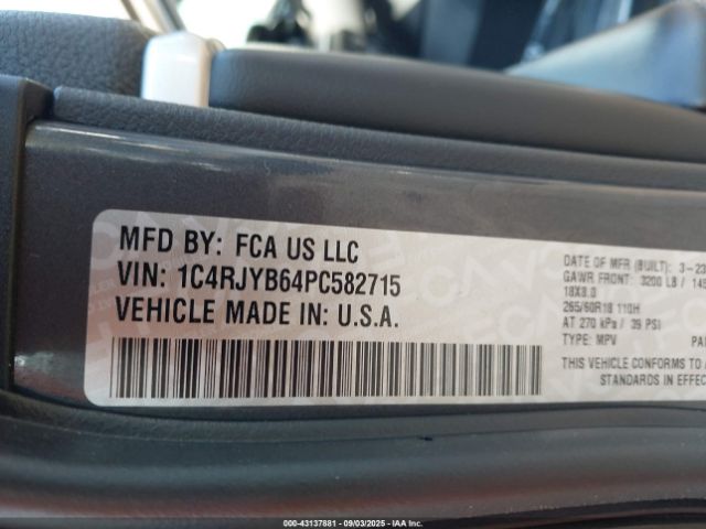 2023 JEEP GRAND CHEROKEE 4XE 1C4RJYB64PC582715 Photo 8