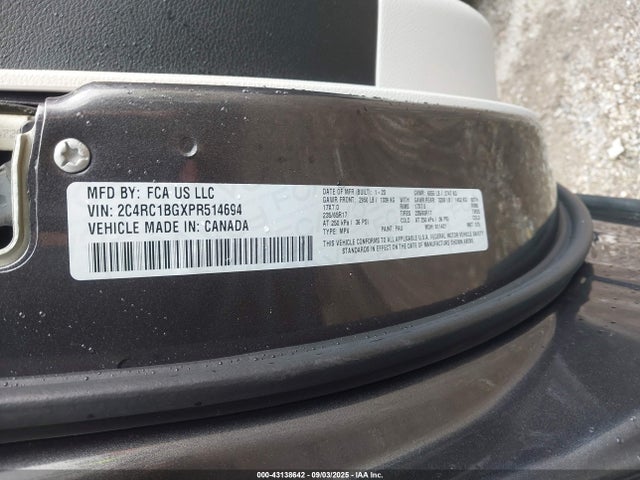 2023 CHRYSLER PACIFICA 2C4RC1BGXPR514694 Photo 8