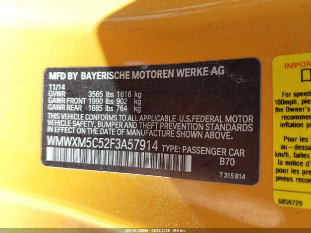 2015 MINI HARDTOP WMWXM5C52F3A57914 Photo 8