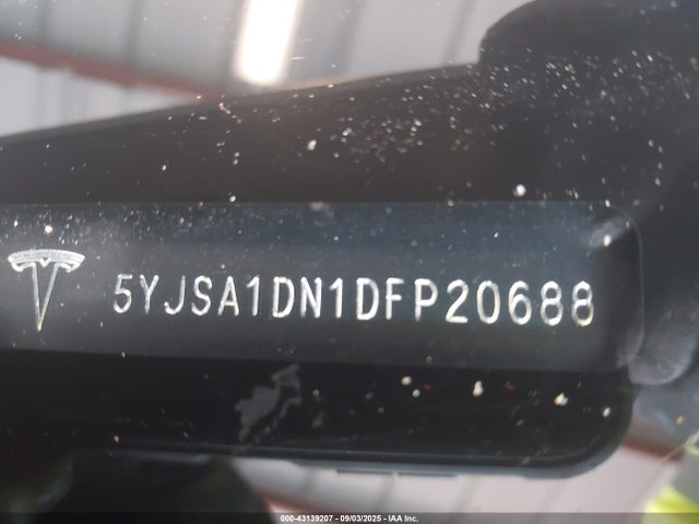 2013 TESLA MODEL S 5YJSA1DN1DFP20688 Photo 8