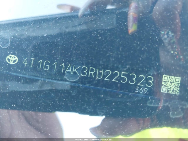 4T1G11AK3RU225323 Toyota a25a-fks