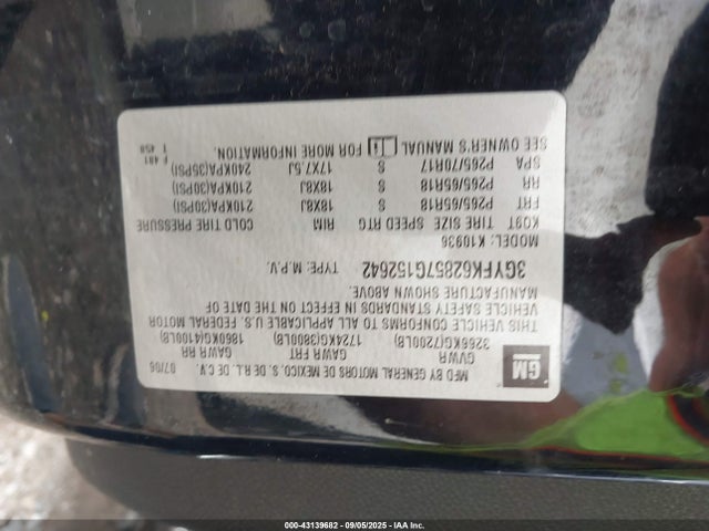 2007 CADILLAC ESCALADE EXT 3GYFK62857G152642 Photo 8
