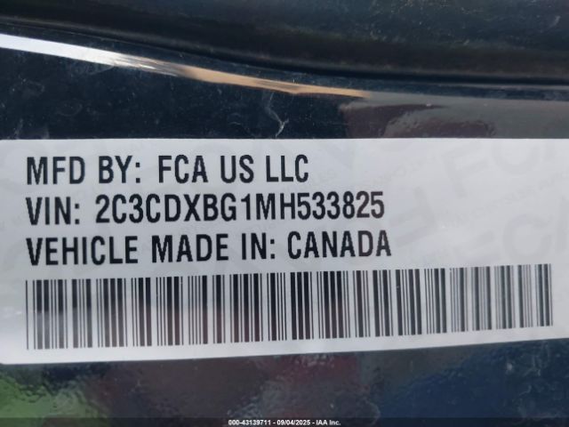 2021 DODGE CHARGER 2C3CDXBG1MH533825 Photo 8