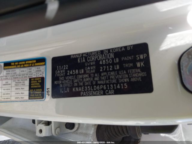 2023 KIA STINGER KNAE35LD6P6131415 Photo 8