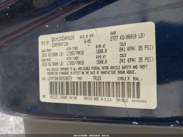 2006 MITSUBISHI RAIDER 1Z7HT38K36S538212 Photo 8