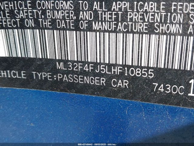 2020 MITSUBISHI MIRAGE G4 ML32F4FJ5LHF10855 Photo 8