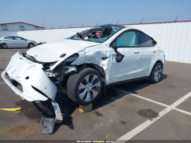 2022 TESLA MODEL Y 7SAYGDEE8NF459833 Photo 1