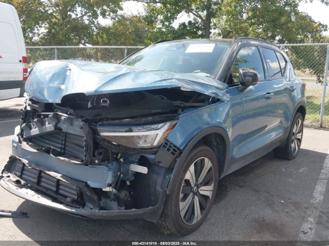 2023 VOLVO XC40 RECHARGE PURE ELECTRIC YV4ED3UL5P2093125 Photo 1