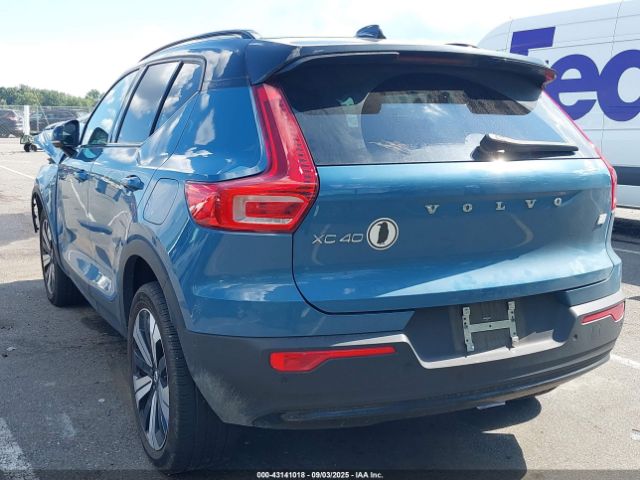 2023 VOLVO XC40 RECHARGE PURE ELECTRIC YV4ED3UL5P2093125 Photo 2