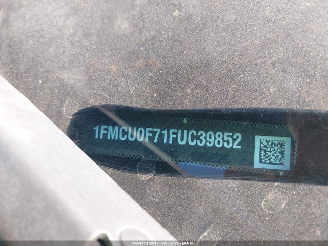 Ford Escape 2015 1FMCU0F71FUC39852 Image 9