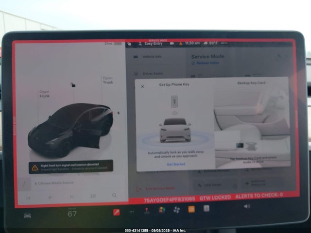 2023 TESLA MODEL Y 7SAYGDEF4PF831065 Photo 6
