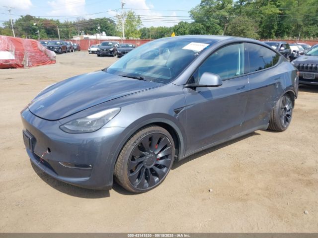 2022 TESLA MODEL Y 7SAYGDEFXNF444534 Photo 1