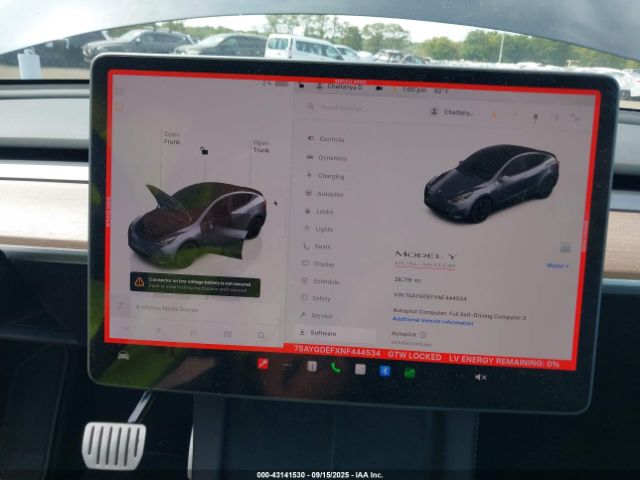 2022 TESLA MODEL Y 7SAYGDEFXNF444534 Photo 6