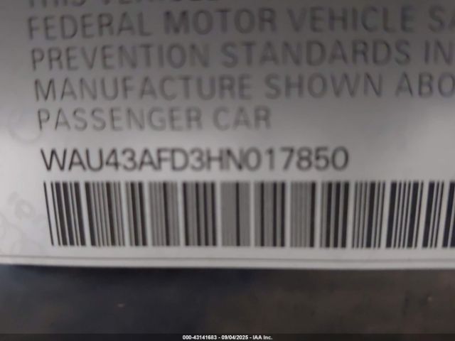 2017 AUDI A8 L WAU43AFD3HN017850 Photo 8