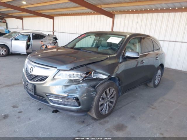 2015 ACURA MDX 5FRYD4H47FB007381 Photo 1