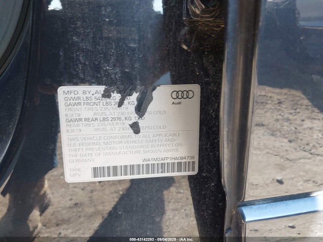 2017 AUDI Q5 WA1M2AFP1HA084738 Photo 8