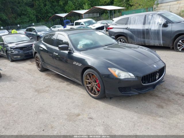 2014 MASERATI QUATTROPORTE ZAM56RRA8E1109923