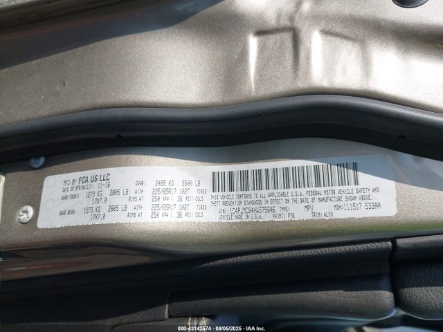 Jeep Cherokee 2017 1C4PJMCS4HW575646 Image 9