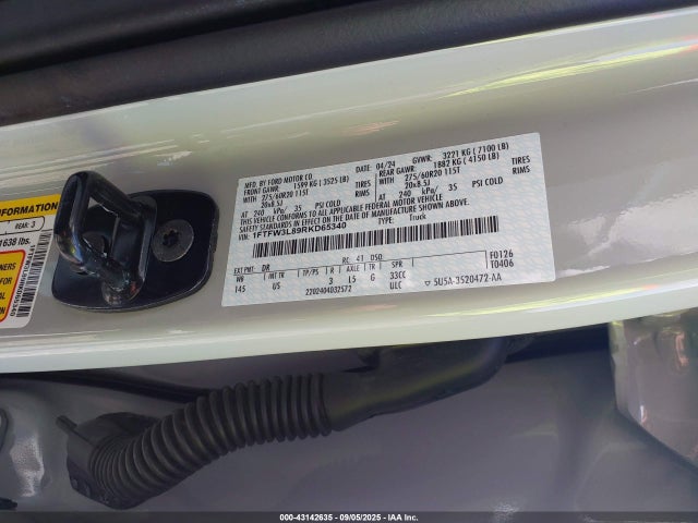 1FTFW3L89RKD65340 Ford gtdi