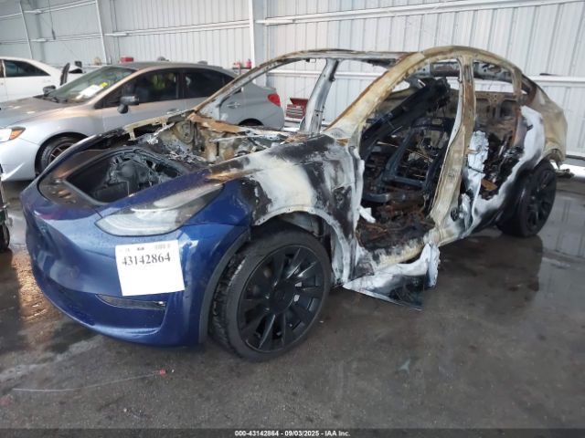 2021 TESLA MODEL Y 5YJYGDEE5MF263019 Photo 1