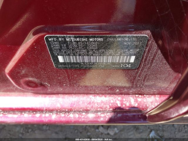 2018 MITSUBISHI MIRAGE G4 ML32F4FJ8JHF06747 Photo 8