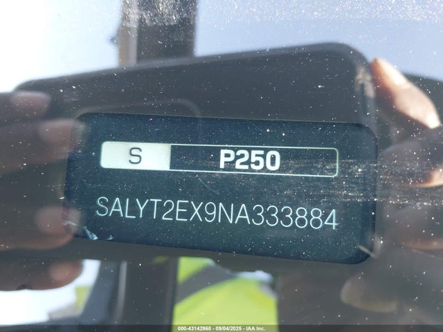 SALYT2EX9NA333884 Land Rover Range Rover Velar P250 R-dynamic S
